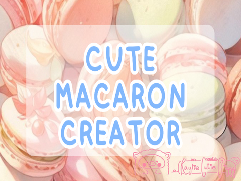 Cute Macaron Creator